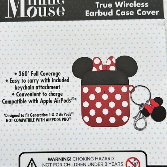 Disney Minnie Mouse Earbud Case Cover - Picture 6 of 8